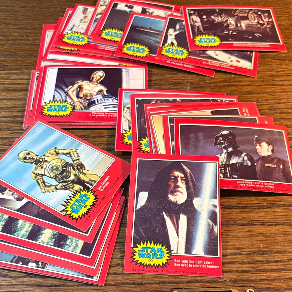 1977 Topps Star Wars Series 2 Trading Cards